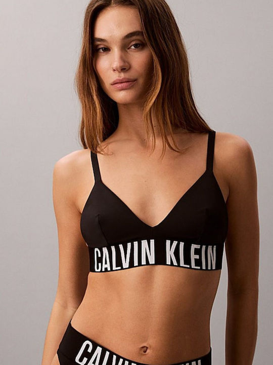Bikini Triangle With Padding Black