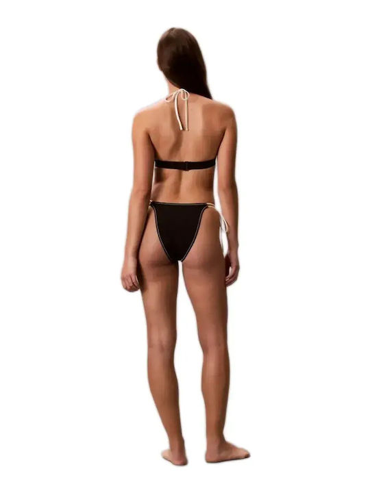 Bikini Triangle With Padding Black