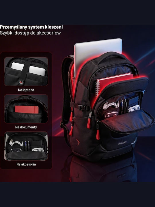 Diablo Τσάντα Πλάτης για Laptop σε Μαύρο χρώμα