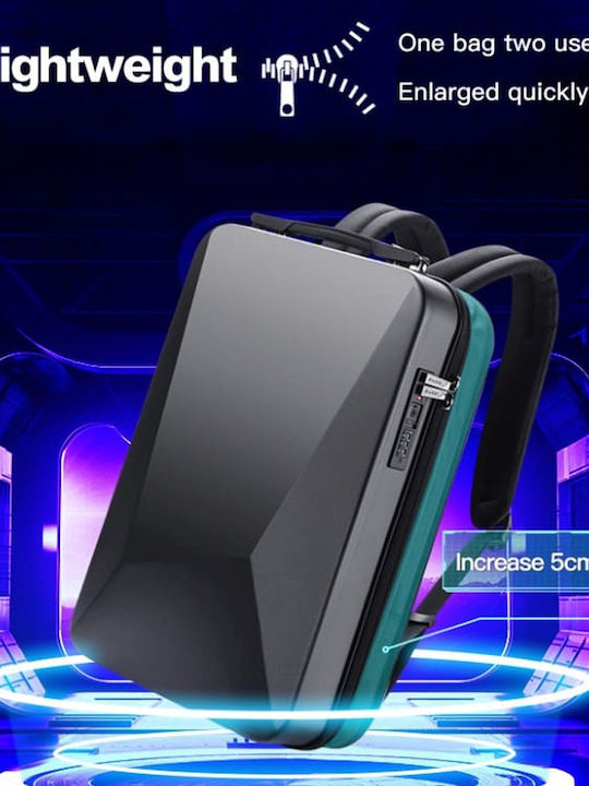 Bopai Αδιάβροχη Τσάντα Πλάτης για Laptop 17.3" με Θύρα USB σε Γκρι χρώμα 61-93319A-GRAY