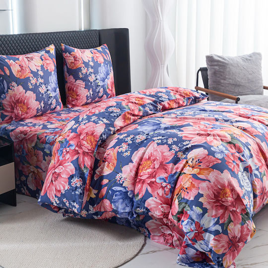 Cotton Market Пликове за Завивки Супер Кинг 220x200см Градински