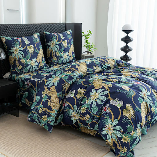 Cotton Market Подредба Супер Кинг 220x200см Wild Cat