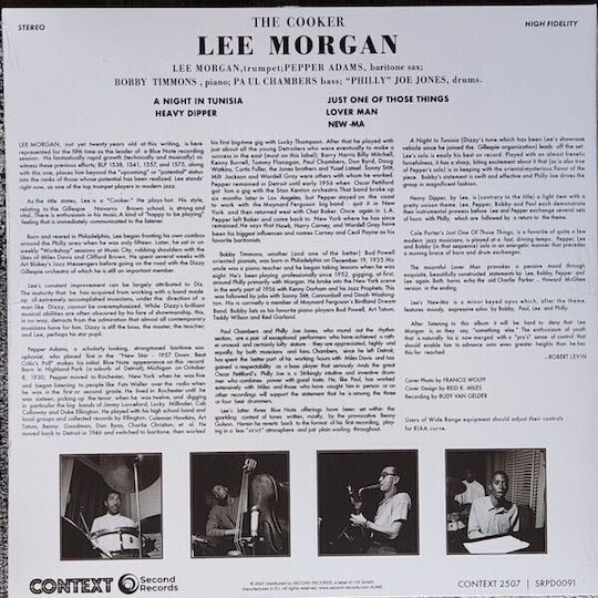Lee Morgan Cooker Vinyl
