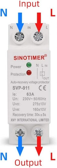 Sinotimer Comutator De Șină 230V 63A