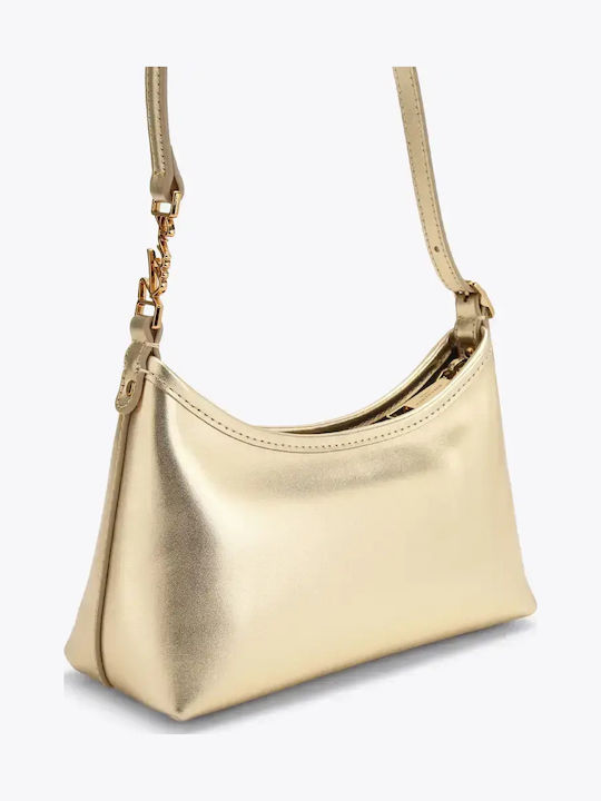 Kurt Leather Women's Shoulder Bag Gold