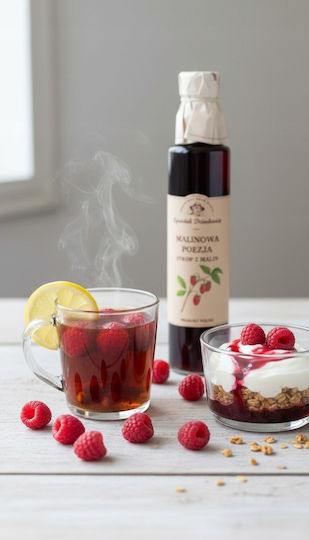 Natural Raspberry Syrup From Raspberries 315 G Aromatic Addition To Tea
