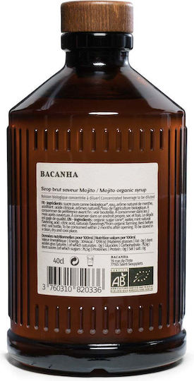 Bacanha Сироп Органик С Вкус На Мохито 400 Мл Вода Лимонада Коктейли