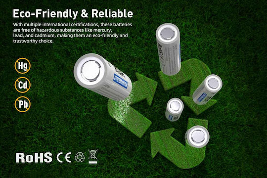 XTAR Rechargeable Battery 21700 Li-ion 5000mAh 3.6V