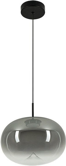 Zambelis Lights LED Κρεμαστό Φωτιστικό Γκρι 28x28εκ. Zambelis Lights LED Κρεμαστό Φωτιστικό Γκρι 28x28εκ.