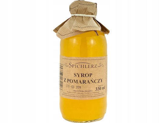 Orange Syrup From Natural Oranges 330ml