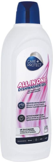 Care + Protect Gel Pentru Mașina de Spălat Vase 750ml