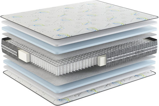 Bio Ημίδιπλο Ανατομικό Στρώμα 110x200x30cm με Ανεξάρτητα Ελατήρια