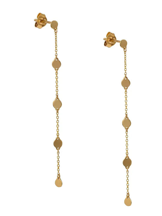 Gold 9K Stud Earrings