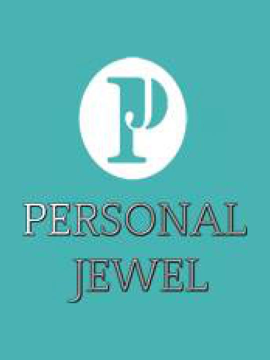 Personal Jewel Monogramm Halskette K aus Vergoldetem Silber mit Zirkon
