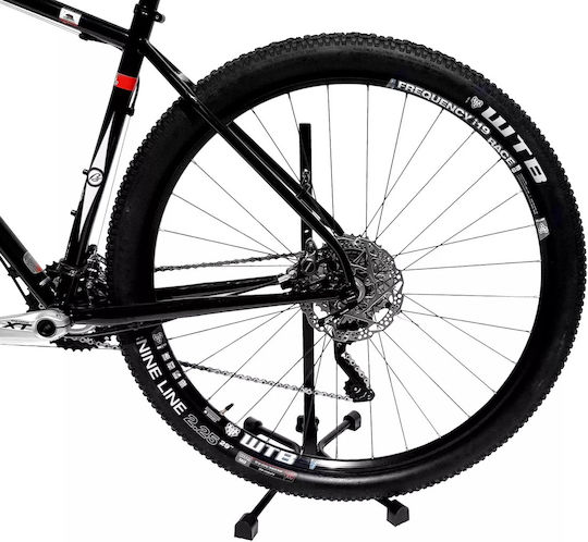 Suport de Serviciu Reglabil pentru Biciclete pentru Roți de până la 20 kg Cârlige de Reparare și Ajustare Bază Metalică