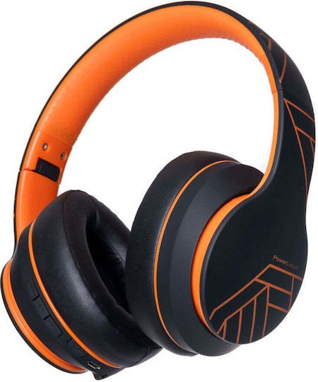 PowerLocus P6 Безжични Bluetooth Over Ear Слушалки Оранжеви