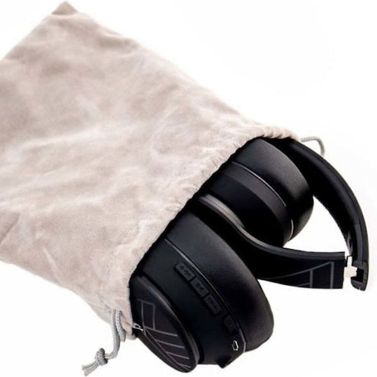 PowerLocus P6 Wireless Bluetooth Over Ear Headphones Black