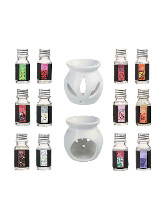 Set Essential Oil Diffuser with Fragrance Jasmine 130727 12pcs 10ml