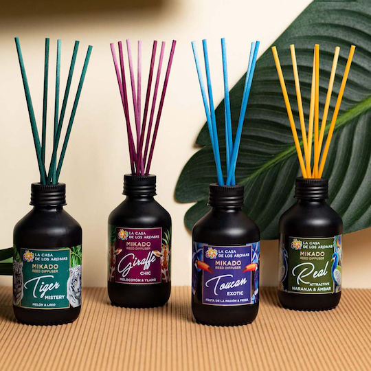 La Casa de los Aromas Diffuser Toucan Exotic με Άρωμα Φράουλα Φρούτα Του Πάθους 049713 100ml