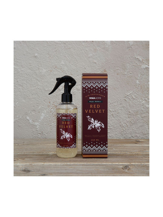 Nima Χριστουγεννιάτικο Αρωματικό Spray με Άρωμα Red Velvet 30271 240ml