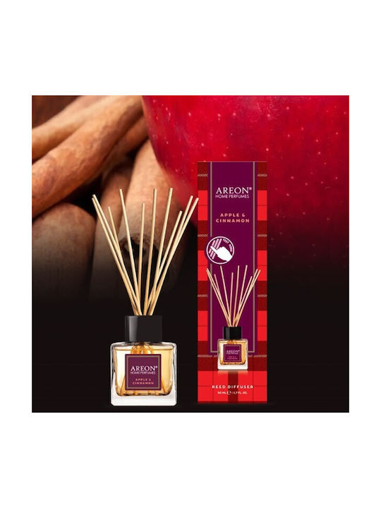 Areon Difuzor Home cu Aromă Măr cu scorțișoară RHP04 50ml