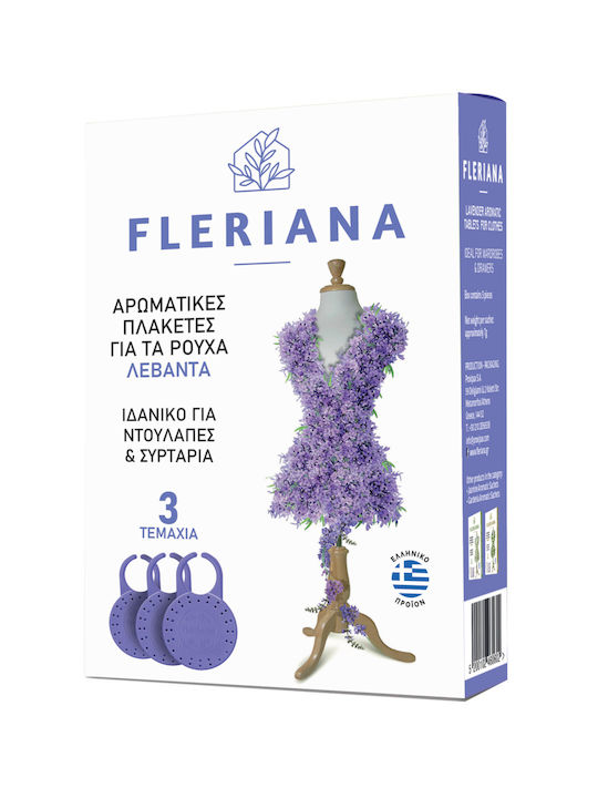 Power Health Parfum pentru Dulap Fleriana cu Aromă cu extract de lavandă 3buc