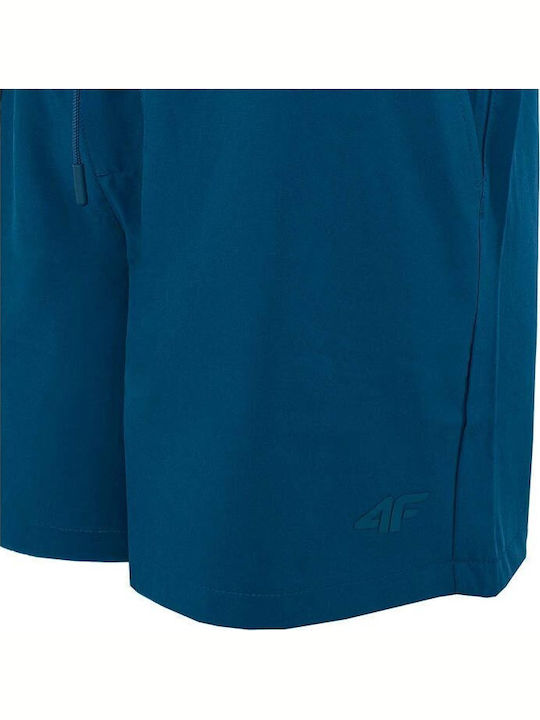 Men's Swimwear Bermuda Petrol Blue With Patterns