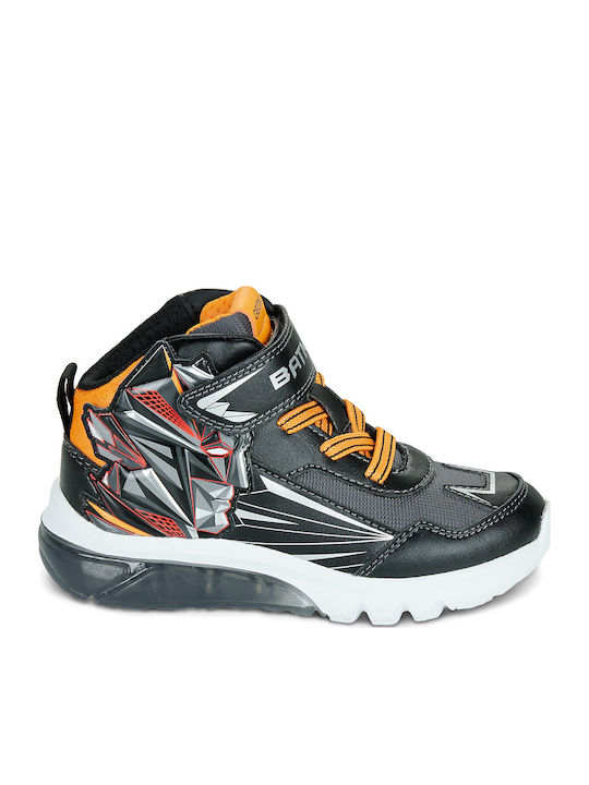 J Ciberdron Kinder Sneaker Hoch Anatomisch Schwarz