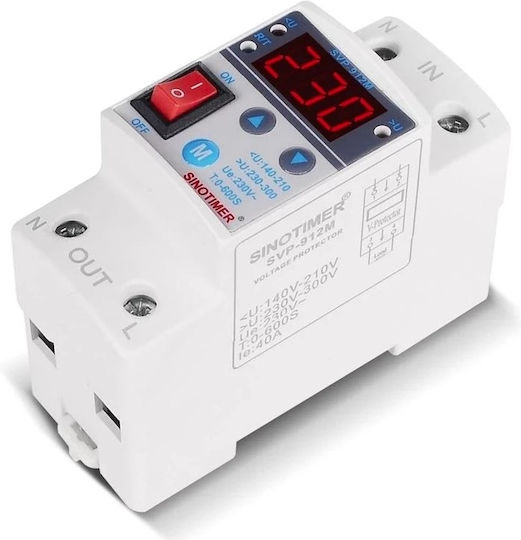 Sinotimer Aparat de Măsură pentru Panou Electric Digital Monofazat