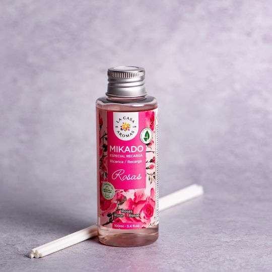 La Casa de los Aromas Diffuser με Άρωμα Τριαντάφυλλο 031022 100ml