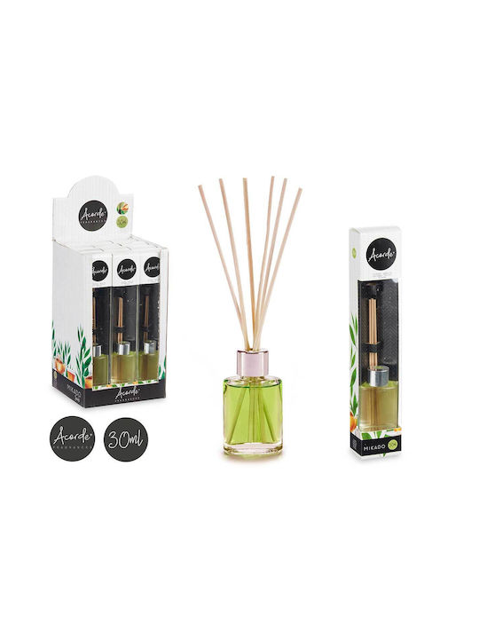 BigBuy Diffuser Mikado με Άρωμα Πράσινο Τσάι S3607925 30ml