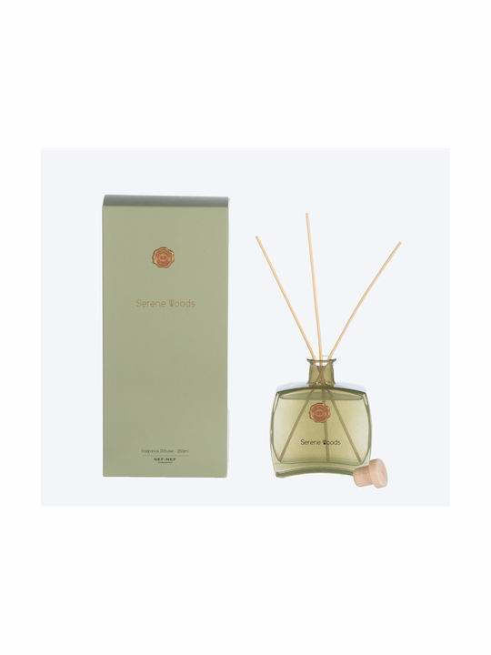 Home Fragrance Sticks Serene Wood 200ml Nef-nef Home Wear Green