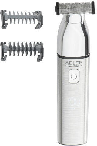 Adler Σετ Κουρευτικής Μηχανής Γκρι AD 2950