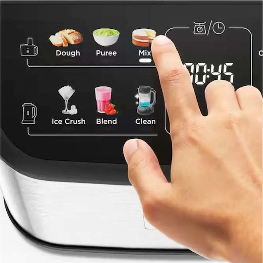 Kenwood Мултифункционален хранителен процесор 1000W с Купа 3лт и Кана Блендер Черен