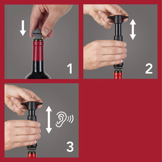 Vacu Vin Pompă Vacuum 3541 10buc