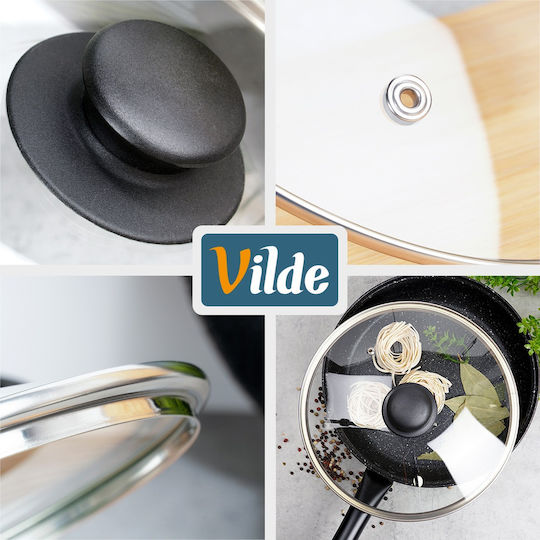Vilde Glas-Kochgeschirrdeckel für Topf 24cm