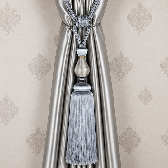 My Home Luxury Classic Връзка Въжета/корди от Метал Silver 1бр My Home Luxury Classic Връзка Въжета/корди от Метал Silver 1бр