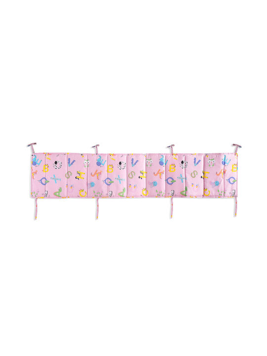 Rythmos Baby Duvet Cover Set with Pillowcase Pink 110x160cm