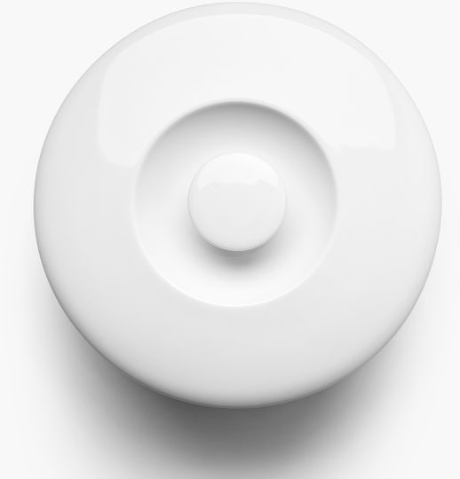 Ionia Plus Supa Tureen din Porțelan Albă 1pcs