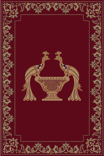 Isexan Orthodoxia Pavóni Korridor Rot 200x300cm 40-2030-4000