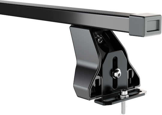 Menabo Complete Set Car Roof Bars Iron Omega M 112 Cm Black Peugeot Ranch 1996>2013-2 Pcs 9860 Mb+12670 Mb Mp.pe.12670/mb-omg-18