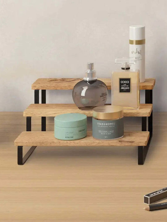 Metaltex Wooden Tiered Appetizer Stand