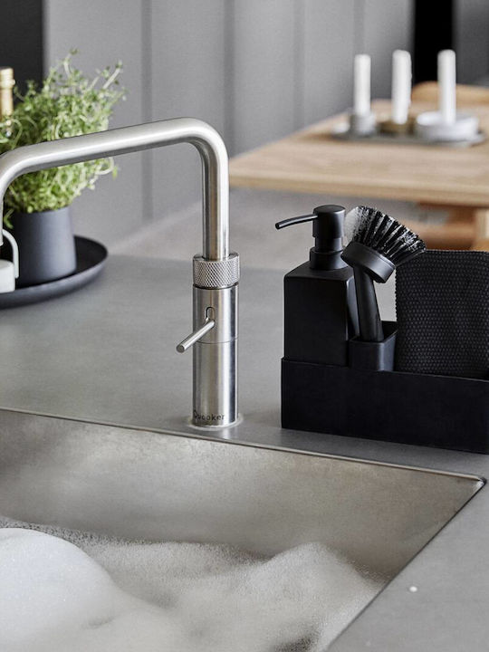 Zone Denmark Kitchen Sink Organizer Made of Black Plastic 19x6x20.5cm