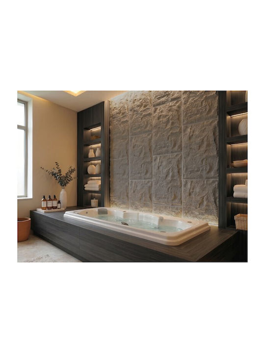 3D Wall Panels With Glue Gray 60x120cm
