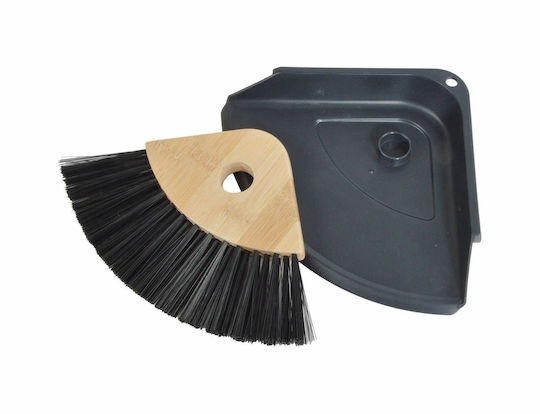 Homea Wooden Dustpan & Brush Set 22.5x35cm