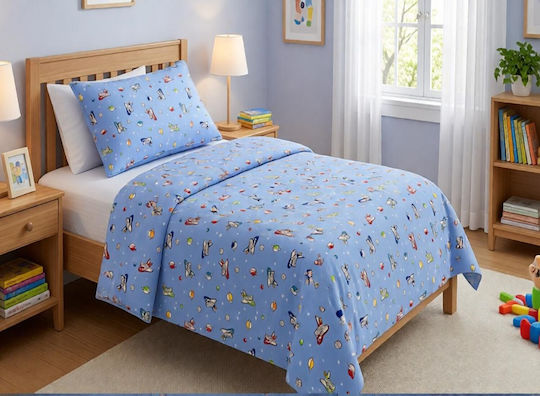 MayHome Kids Pillowcase 50x70cm Light Blue