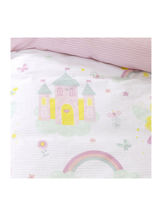 Nima Fairy Set Kids Pillowcases from 100% Cotton Multicolour