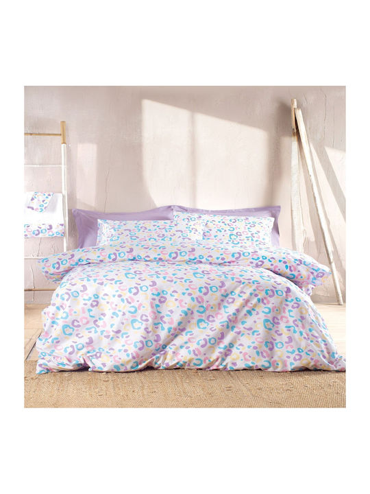 Rythmos Set Kids Pillowcases Made of 100% Cotton 50x70cm Multicolour