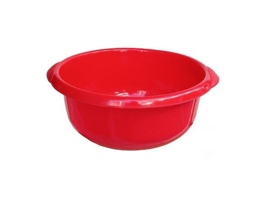 Nektarplast Lavoar Rotund 56.5x56.5x21.5cm. Capacitate 30lt Roșu
