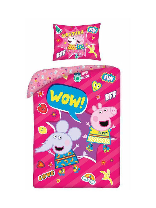 Peppa Pig Set Kinderbettbezüge Einzel